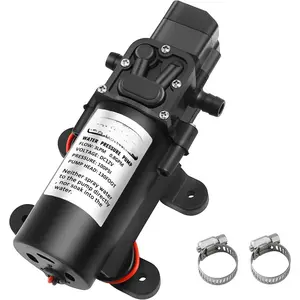 12  Diaphragm Pump 3LPM 0.8 GPM 100PSI Self Priming Sprayer Pump 12V DC Fresh Water Pump Water   for RV Camper Marine Boat Lawn (30W)