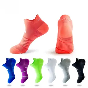 3 Pairs Sport Cycling Socks Short Cotton Running Terry Socks Breathable Men & Women Ankle Outdoor Athletic Cushioning Performance Arch Support  Basketball Sportswear Activewear