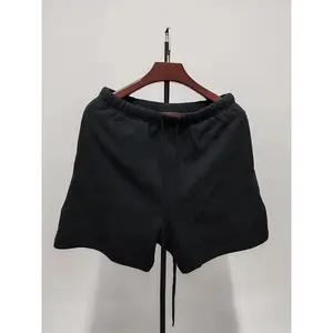 Sweatshort  Black Color - Cotton Material for Comfort & Style - Versatile Black Color - Perfect for Casual Outings & Everyday Wear Summer style,  fleece lining