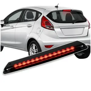 Smoke Lens LED Third Brake Light for 2014-2017 Ford Focus & 2011-2018 Fiesta Hatchbacks- OEM Direct Replacement | Plug & Play Installation | OEM Fit