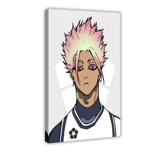 Anime Blue Lock Ryusei Shidou I Canvas Poster Wall Art for Home Bedroom Office Dorm Room Decor