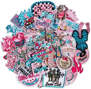 36 count Iron on Patches for Clothes Western Cowgirl  Embroidered Patches for Backpacks Applique Aesthetic Stuff for Clothing, Jackets, Jeans, Hats DIY Accessories
