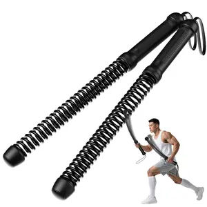 Weighted Cordless Battle Ropes 2PCS - Fitness Equipment Ropeless Quiet Training Battle Rope for Home Gym, HIIT Workouts Exercise Indoor & Outdoor