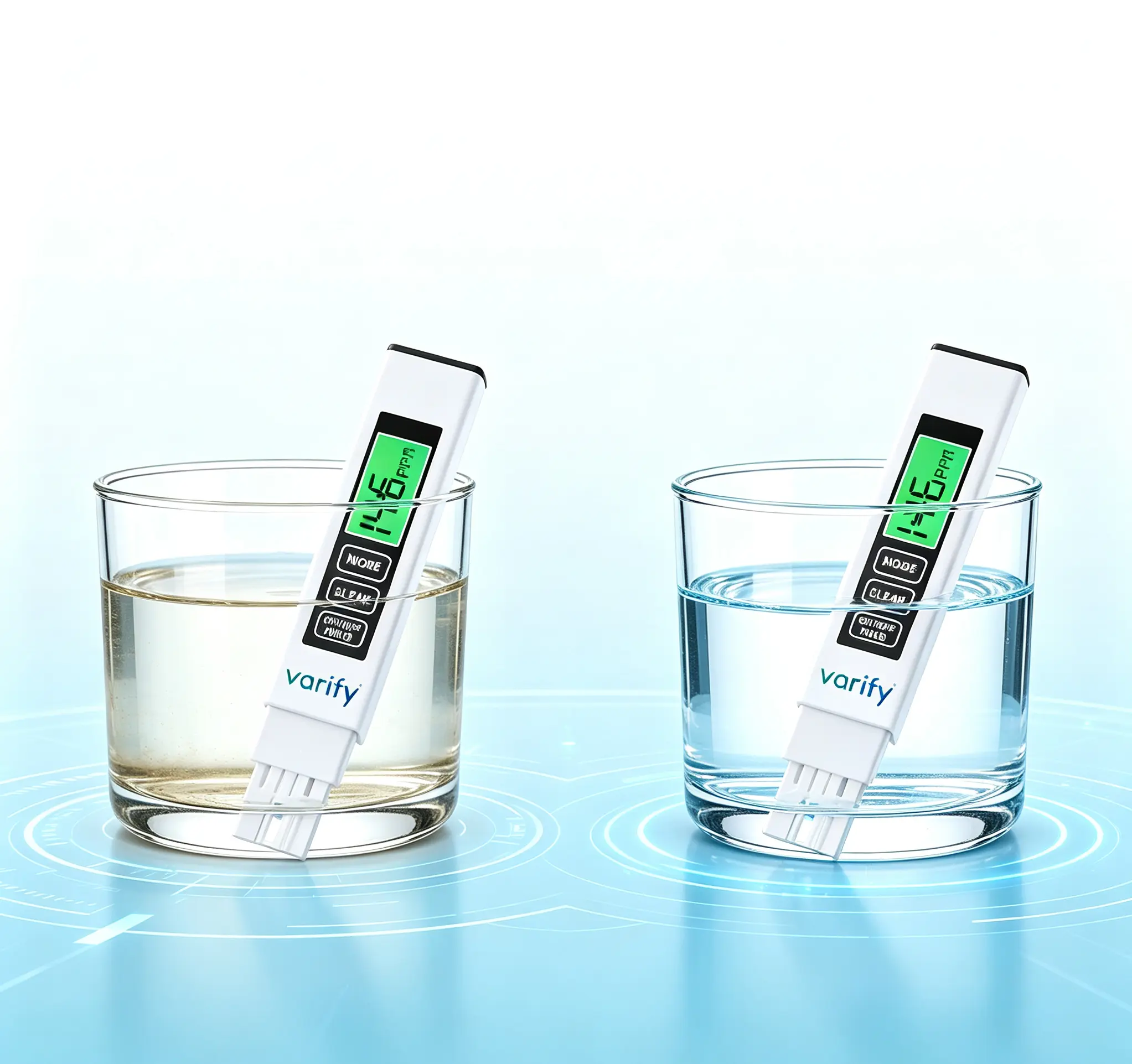 VARIFY 4-in-1 TDS Meter Digital Water Tester for Drinking Water Accurate 0-9990 PPM EC & Temp Readings Ideal for RO Systems Aquariums Pools Portable & Travel-Friendly Halloween Sales