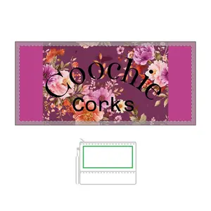 Floral Thermochromic Cosmetic Bag - Beauty Essentials Organizer, Travel Makeup Pouch, Gift for Her, Floral Design, Customizable Makeup Bag