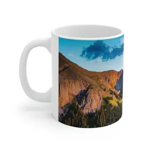 Fading Mountain Light - Ceramic Mug 11oz