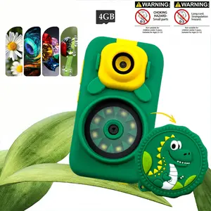Portable Kids Digital Microscope Phone Toy, 2.8" Touch Screen Children's Camera & Video Recorder with Flashlight, Educational Learning Toy with ABC & General Knowledge, Ideal Gift for 3-10 Years Old Boys Girls