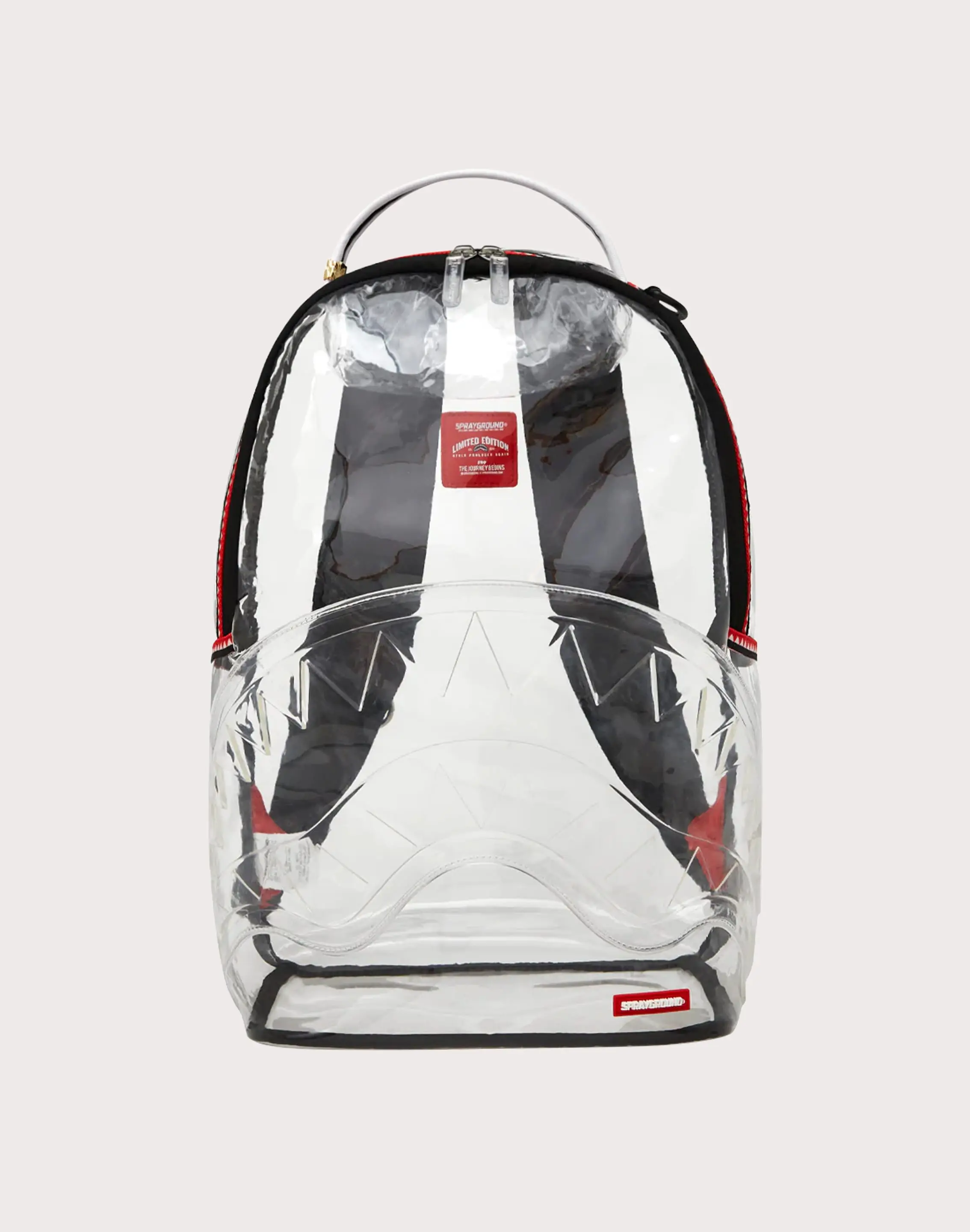 Sprayground Clear Shark Backpack