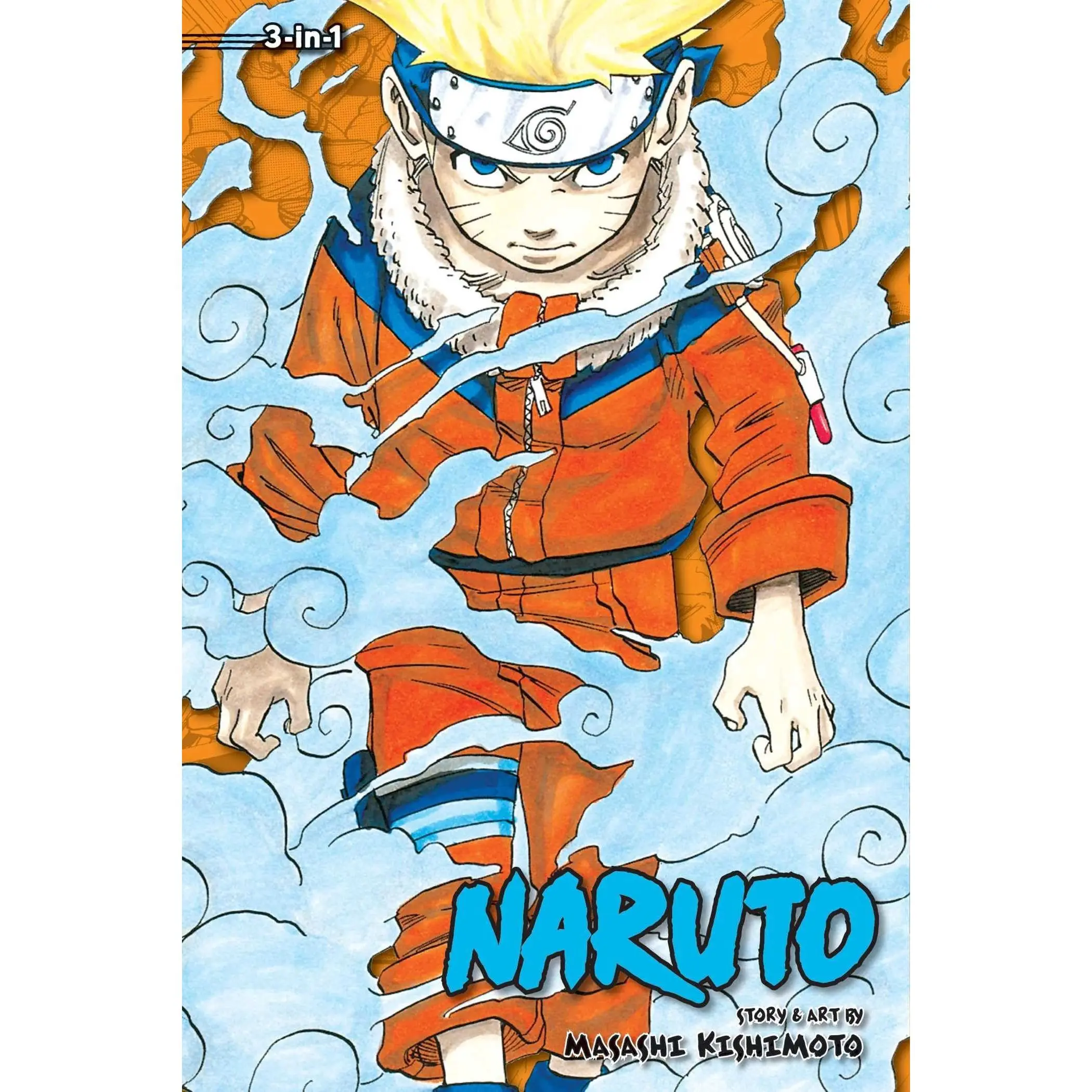 Naruto (3-In-1 Edition), Vol. 1: Includes Vols. 1, 2 & 3 -- Masashi Kishimoto - Paperback