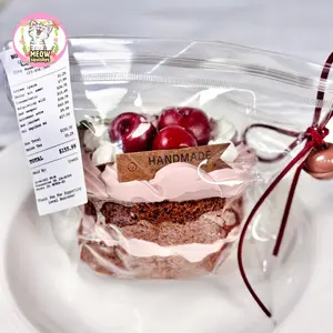 Handmade chocolate cherry cake squishy toys