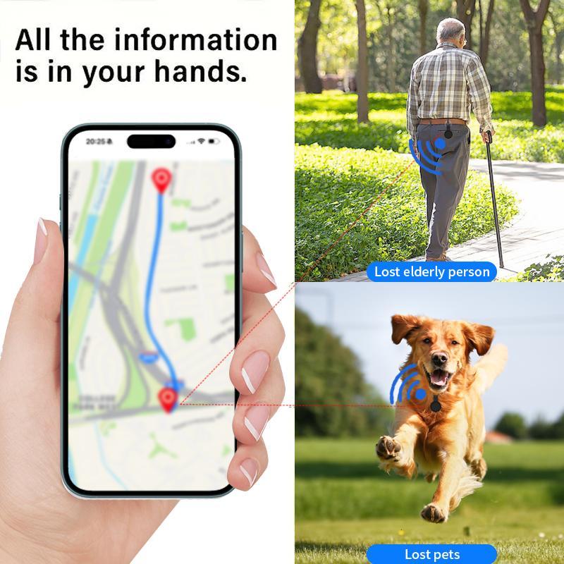 GPS Tracker for Car,Mini Trackers Device with Weatherproof Magnetic Case- No Monthly Fee - Best Hidden GPS Tracker - Global Coverage Locator, Anti-lost Device