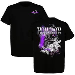 HOUSTON TX CULTURE SLAB T-Shirt Purple Smoke Graphic Tee, Streetwear Hip-Hop Southern Rap Style Muscle Car Streetwear Gift Car Enthusiast Gift For Men, Top Menswear