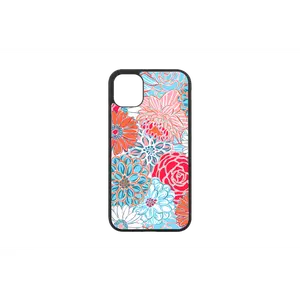 Blue and Orange Tropics iPhone Case - Protective Cover for Smartphones with Detailed Floral Design
