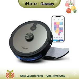 iHome AutoVac Nova S2 Robot Vacuum + Scrubbing Mop with Lidar Navigation robot vacuum
