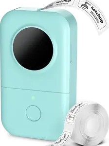 Phomemo Label Maker D30 Portable Bluetooth Mini Printer with Easy-to-Use Design & Durable Labels for On-the-Go Labeling
