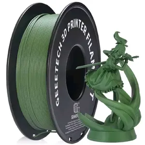 GEEETECH Matte Olive Green PLA Filament 1.75mm 1KG 3D Printer Filament