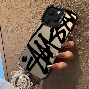 Stylish Street Graffiti Protective Phone Case Suitable for iPhone 17 16e 16 15 14 13 12 11 Mini Pro Max Air X XR XSMAX 8 7 Plus Anti Fall Matte Back Cover