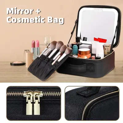 Thinkspace Beauty Case with Led Mirror TikTok Shop