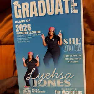 Personalized Graduation Booklet + Activity Book