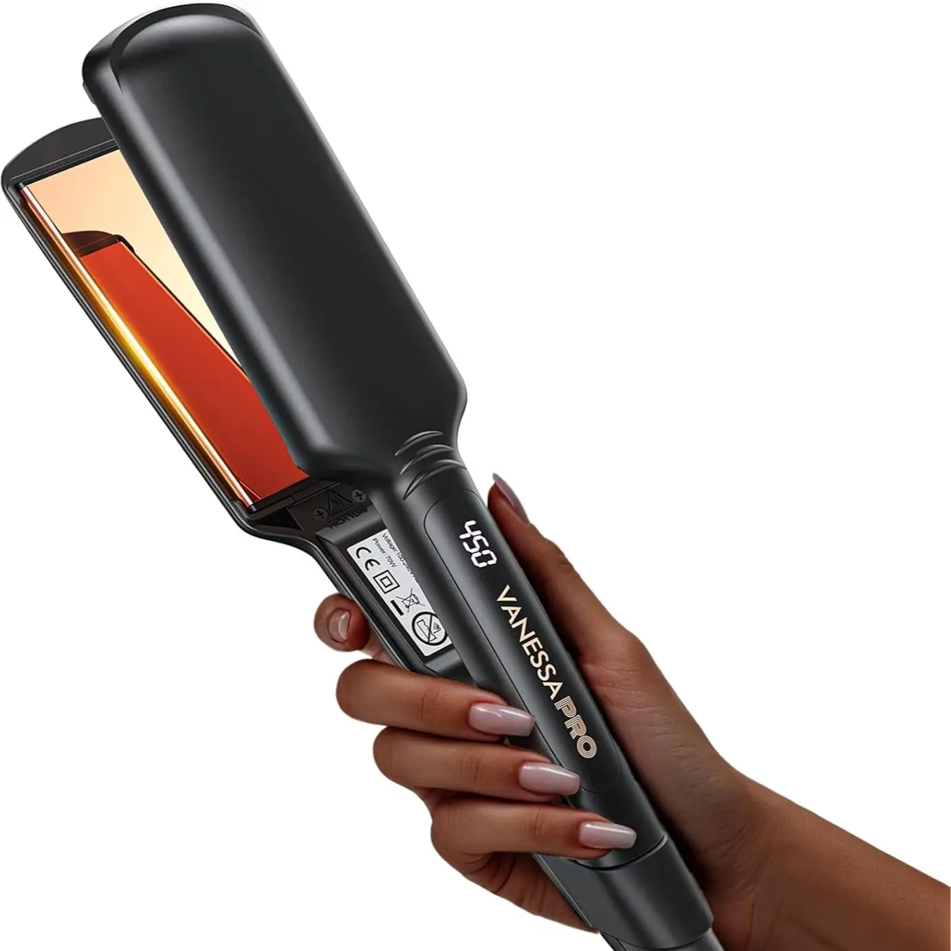 2 inch(mid-length hair or longer)