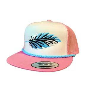 The Riley Feather Rope Hat