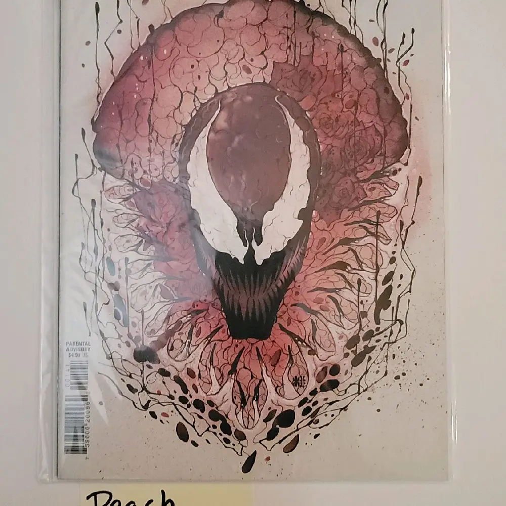 Carnage: Black, White & Blood #1 (Peach Momoko 1:25 Variant), Comic Book, Graphic Novel for Comic Book Enthusiasts