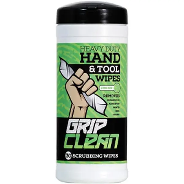 Heavy Duty Cleaning Wipes, & Surfaces, Waterless, Mechanics & Tool Cleaner Wipes- Remove Grease and Oil (30ct) Fathers Day Gift Hand Scented