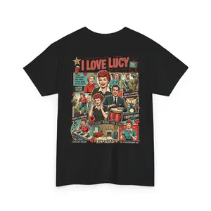 I Love Lucy Retro Collage T-Shirt