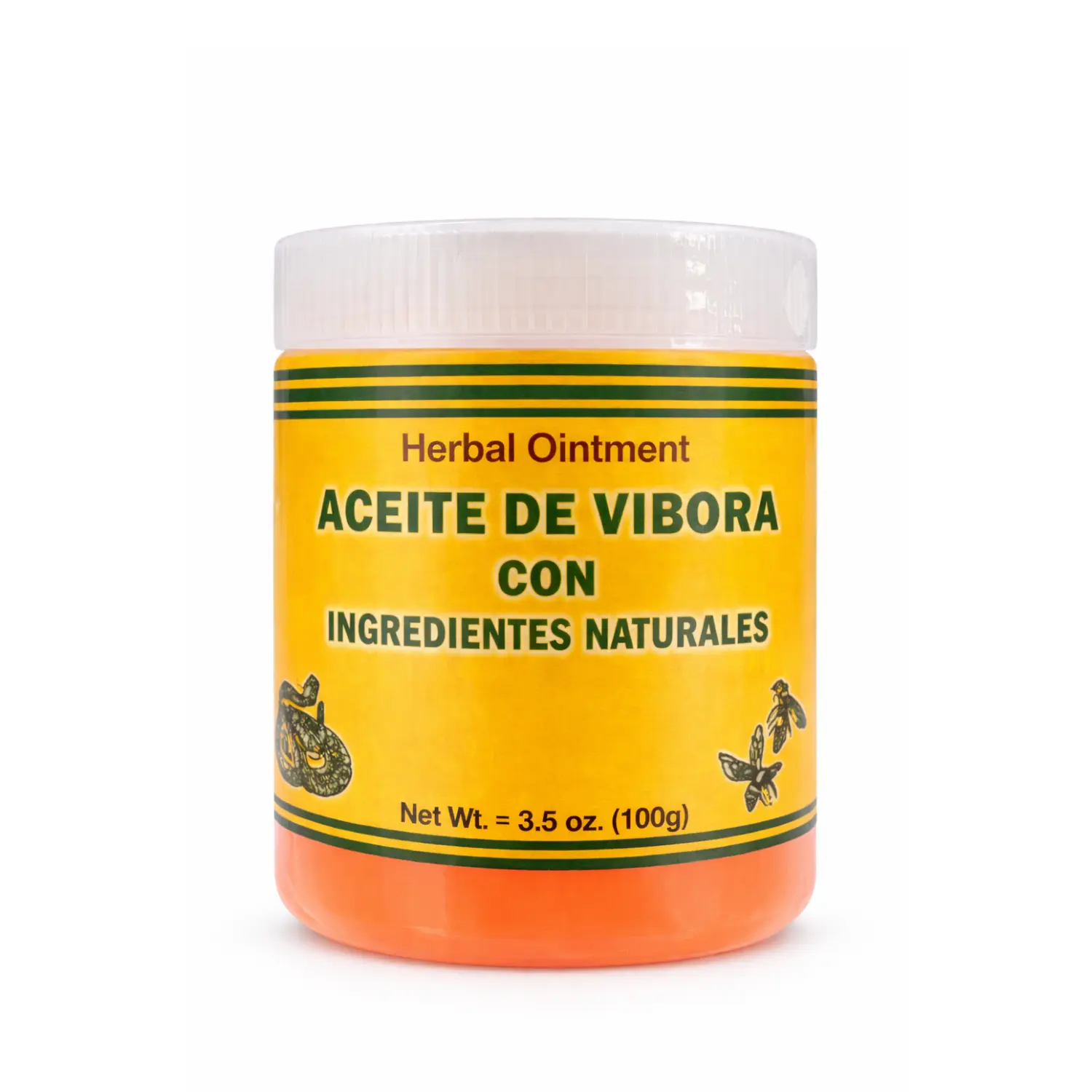 Plantimex Abeja Vibora Ointment 100g (3.5oz - Moisturizing Healing Cream for Muscular Pain Relief, Deeply Hydrates & Repairs Skin, Natural Blend, Hydrating, Wellness, Treatment, Therapeutic, All