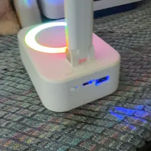 Product Review of IMOLI Wireless Audio Induction Bluetooth Speaker with Emergency Charging 5in1 Phone Holder Power Bank LED Nightlight for Tablet iPhone Android 5.3 Connectivity 1500mAh Battery 100Hz-20kHz Frequency Response New Design Durable Smart Device from c**5