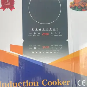 CNCEST Portable Induction Burner 750W Electric Countertop Burner with Touch Panel 8 Cooking Preset Programs Power Temp Adjustable LCD Display Auto Pot Detection Auto Shut Off Hot Plate Cooker with 3 Hour Timer