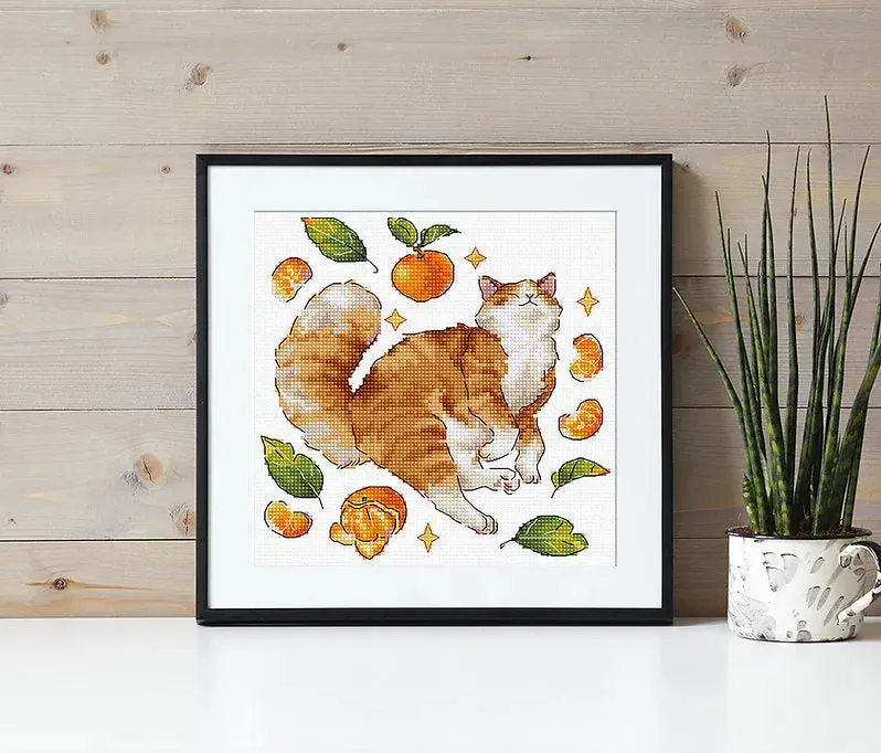 Ginger L8804 Counted Cross Stitch Kit