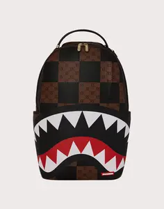 Mens Sprayground Enlarged Check Paris Backpack