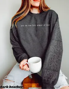 Christian Sweatshirt, Bible Verse Shirt, Religious Apparel, Faith Sweatshirt, Christian Crewneck, Jesus Sweatshirt, Gift for Christian Woman