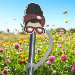 Drinkware Accessories Soda straw toppers Girl