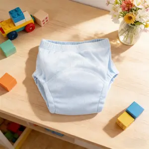 Unisex Baby Diaper Pants, Breathable & Washable, Leak-Proof Nighttime Training Panties for Babies 0-3 Years, Ideal Gift for Moms