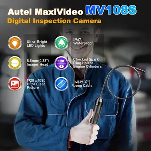 Autel MaxiVideo MV108S Inspection Video Scope Camera For MK808/MK808BT/MP808BT/MK808TS Pro/MP808TSPro/MS906BT/MK906BT/MK908P ...