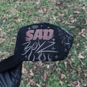 Gorra sad boyz SnapBack Negra