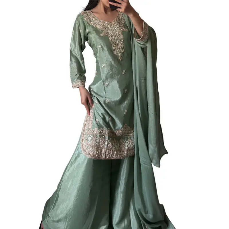Silk Kurtha Set