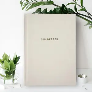 DIG DEEPER Official Hardcover Executive Planner Notebook - Designed for Strategic Notes, In-Depth Planning & Professional Clarity