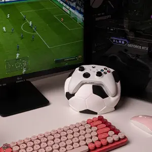 Goal Get It Soccer-Themed Controller Stand Mount for Gaming, Durable Plastic Material
