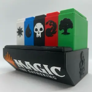 300 Cards Total Magic: The Gathering (MTG) Game Night Box - 5 Factions, 60-Card Decks, Foil Cards & One guaranteed Legendary creature Card in each deck