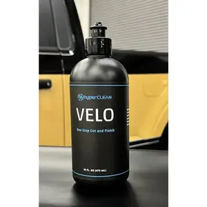 hyperCLEAN VELO | One Step Cut and Finish 16oz Premium Car Scratch Remover for Automotive & Marine Surfaces