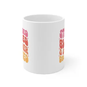 Stressed Blessed and Summer Obsessed Mug 11oz