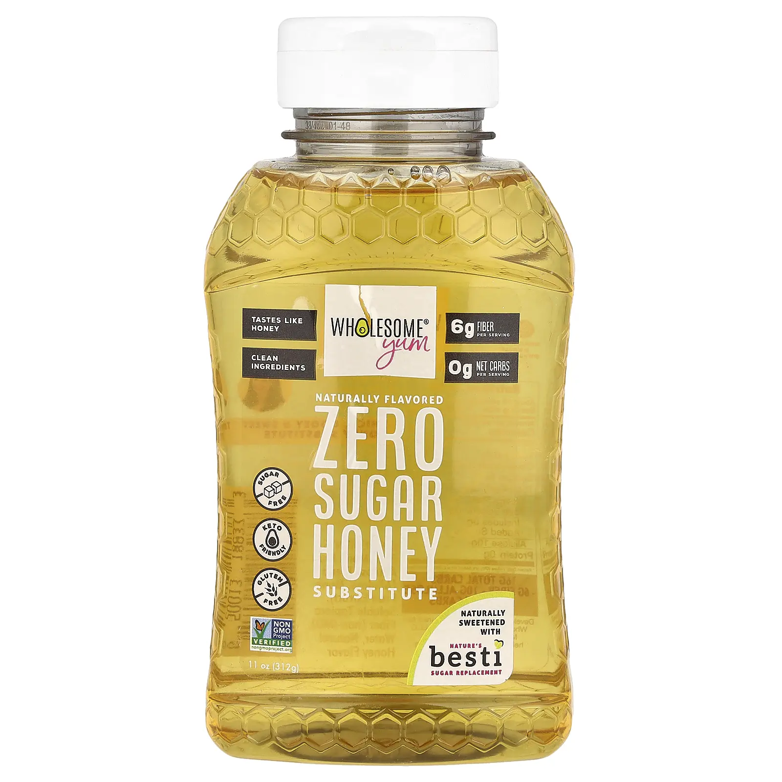 Wholesome Yum Zero Sugar Honey Substitute, 11 oz (312 g) Wholesome Yum Zero Sugar Honey Substitute, 11 oz (312 g)