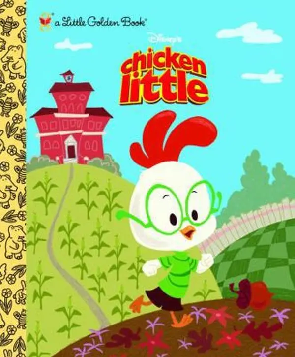 USED Book - Chicken Little (Little Golden Book) by Disney Productions (Hardcover) - english