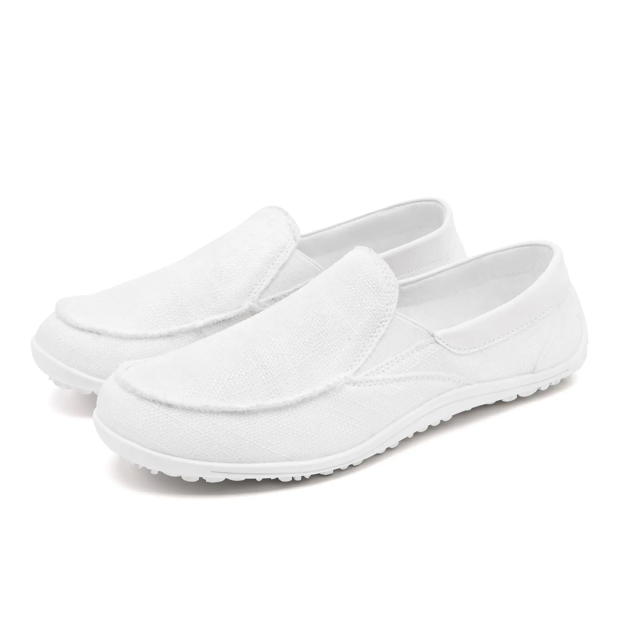 Women’s Minimalist Wide Toe Box Zero Drop Barefoot Loafers |   Adjustable Strap Slip On Walking Shoes