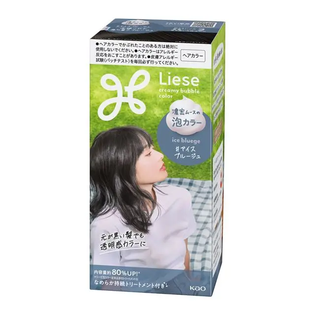 Kao Liese Prettia Bubble Hair Dye # Ice Bluege
