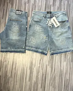 Long Fashion Jean Shorts