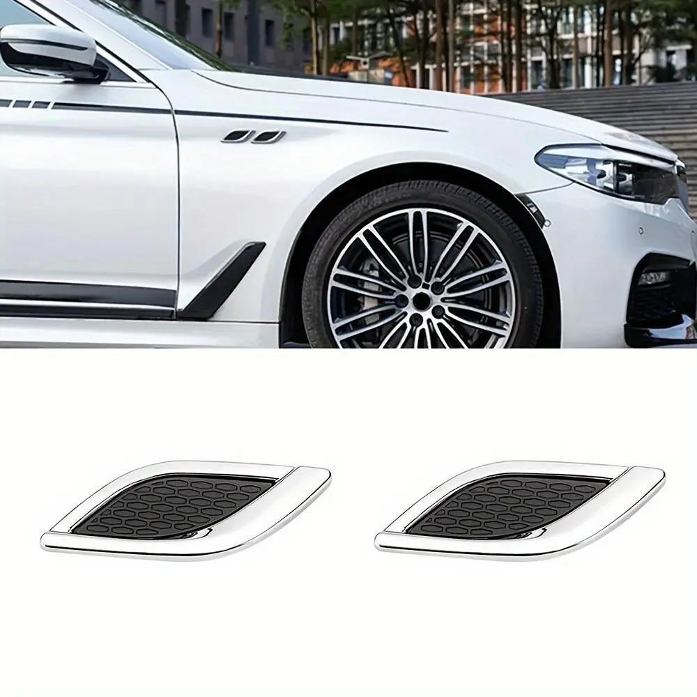 Upgrade Your Car's Style with Our Simulated Wind Styling Shark Gills Sticker - Perfect Fit for Your Automotive Side Hood Vent Grille Cover